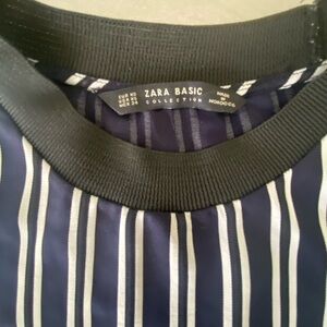 Zara basic collection striped top